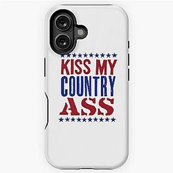 Kiss My Country Ass - Blake Shelton iPhone Case