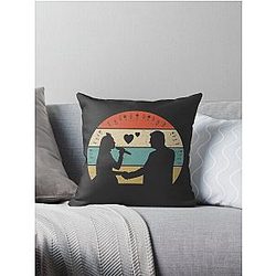 Blake Shelton Gwen Stefani Throw Pillow