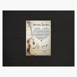 Blake Shelton Signature Poster Jigsaw Puzzle