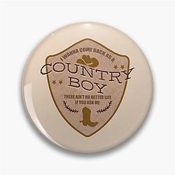 Blake Shelton - Country Boy Pin.