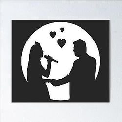 Blake Shelton Gwen Stefani Happy Marriage Poster