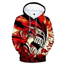 Bleach Felpa con cappuccio - Fashion Anime 3D Harajuku Hoodie