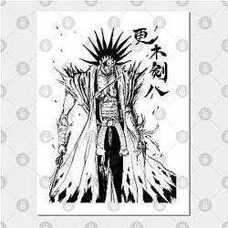 Bleach Posters - Kenpachi Zaraki di Q10mark Poster TP1408