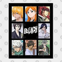 Bleach Affiches - Manga Supernatural Bleach Affiche des personnages TP1408