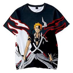 Bleach T-shirt - Anime 3D stampa maniche corte Tee