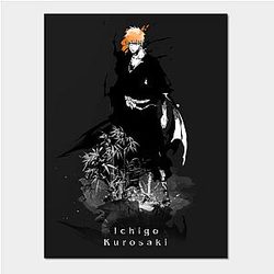 Bleach Poster - Shinigami nature Bamboo step Dark Poster TP1408