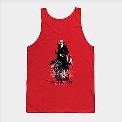 Bleach Tank Tops - Shinigami natura Bamboo passo Canotte scure TP1408