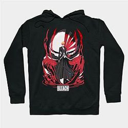 Bleach Cappucci - Ichigo classico Bleach Manga carattere Design Hoodie TP1408