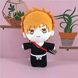 20cm Kurosaki Ichigo Anime Bleach Cute morbido ripieno Plush