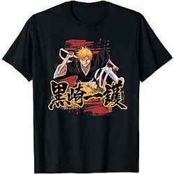 Bleach T-Shirts - Bleach Ichigo Kanji and Symbol Classic T-Shirt