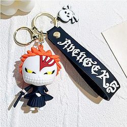 Japan Anime Bleach Car Pendant Key Holder Perfect Keychain Gift for Anime Enthusiasts
