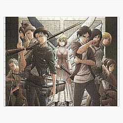 Attack on Titan Puzzles – Japan Anime Attack Full Team Jigsaw Puzzle