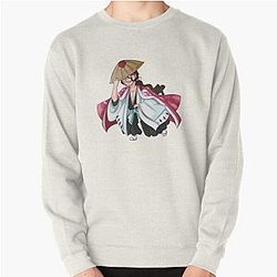 Bleach Sweatshirts - Bleach Shunsui Kyoraku 8th Captain Cute Chibi Pullover Sweatshirt RB1408