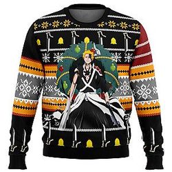 Bleach Ichigo True Bankai  Ugly Christmas Sweater
