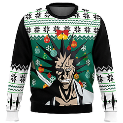 Bleach Kenpachi Zaraki Ugly Christmas Sweater