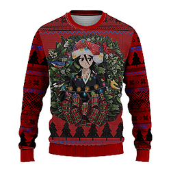 Bleach Rukia Kuchiki Ichigo Mc Ugly Christmas Sweater