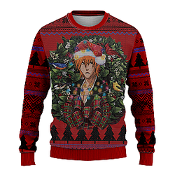 Bleach Ichigo Mc Ugly Christmas Sweater for Thanksgiving Gift