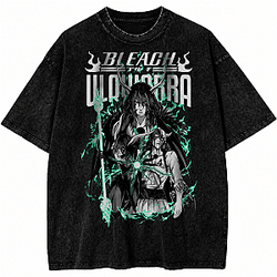 Ulquiorra Cifer PTTT1705 Washed Bleach T-Shirts