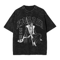 Zabaki Gothic PTTT2906 Washed  Bleach T-Shirts