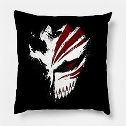 Bleach Cuscini - Kurosaki Ichigo maschera cava Dark Red Pillow TP1408