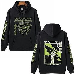 Bleach Hoodies - Kisuke Urahara Streetwear 그래픽 까마귀