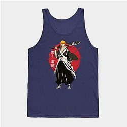 Bleach Top serbatoio - No. Bleach Ichigo Kurosaki Tank Tops TP1408