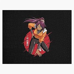 Bleach Puzzles - Bleach anime yoruichi shihoin T-Shirt Jigsaw Puzzle RB1408