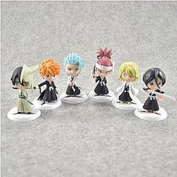 Bleach Figures - 6pcs/set 7cm Action Figure Model Decoration