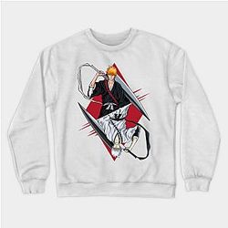 Bleach Sweatshirts - Bleach - Ichigo and Zangetsu Sweatshirt TP2010