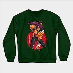Bleach Sweatshirts - Bleach anime - yoruichi shihoin Sweatshirt TP2010