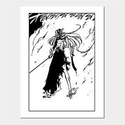 Bleach Posters - Shiro Ichigo Bleach Anime Manga Poster TP2010