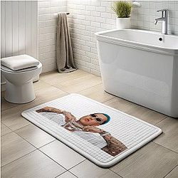 Blessd - New Generation Reggaeton Star Blessd Bath Mats