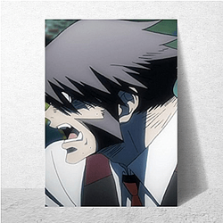 Blood Blockade Battlefront Poteri unici e città motif Blood Blockade Battlefront Poster