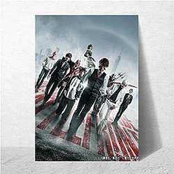 Blood Blockade Battlefront La Bilancia Crew Tee Blood Blockade Battlefront Poster