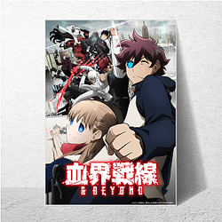 Blood Blockade Battlefront Weirdness and Wonder Fashion Blood Blockade Battlefront Poster