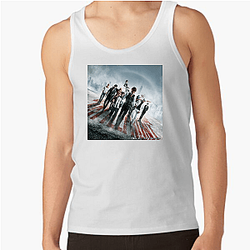 Blood Blockade Battlefront La Bilancia Crew Tee Blood Blockade Battlefront Top serbatoio