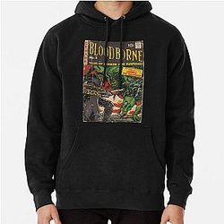 Bloodborne - comic cover fan art Pullover Hoodie