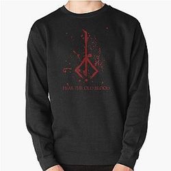 Hunter Symbol - Bloodborne Caryll Rune Pullover Sweatshirt