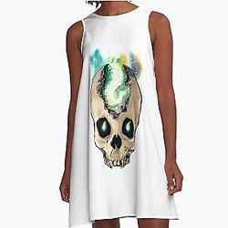 Bloodborne Madman's Knowledge A-Line Dress