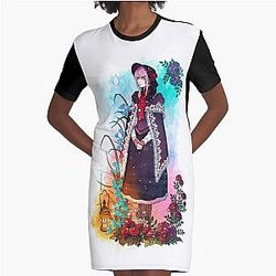 Bloodborne Doll Graphic T-Shirt jurk