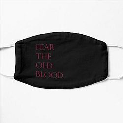 BloodBorne FEAR THE OLD BLOOD Camiseta plana Máscara
