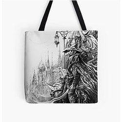 Eileen the Crow - Bloodborne All Over Print Tote Bag
