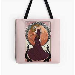 Bloodborne art nouveau - Moon scented Hunter All Over Print Tote Bag