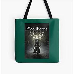 il vecchio cacciatore Bloodborne Tutto su Tote Bag