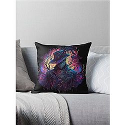 Bloodborne (Psychedelic Design) Throw Pillow