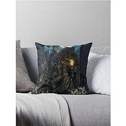 Bloodborne - The Hunt Throw Pillow