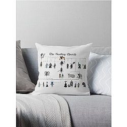 Bloodborne - The Healing Church  Throw Pillow