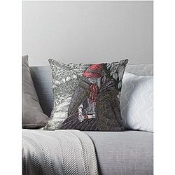 The Doll - Bloodborne Throw Pillow