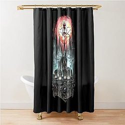 Bloodborne Art Shower Curtain