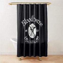 Bloodborne Crest 	 Shower Curtain